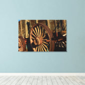 Zug für antike Maultiere Leinwanddruck (Insitu (Holzboden))