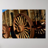 Zug für antike Maultiere Poster (Vorne)