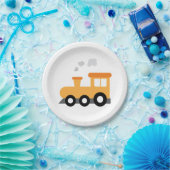 Zug-Geburtstags-Party Pappteller (Party)