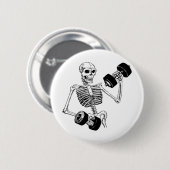 ZUG-GEISTESKRANKES BODYBUILDINGS-LOGO BUTTON (Vorne & Hinten)