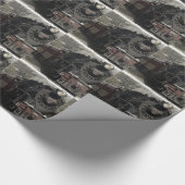 Zug Geschenkpapier (Ecke)