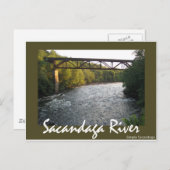 Zug-Gestell Postkarte (Vorne/Hinten)