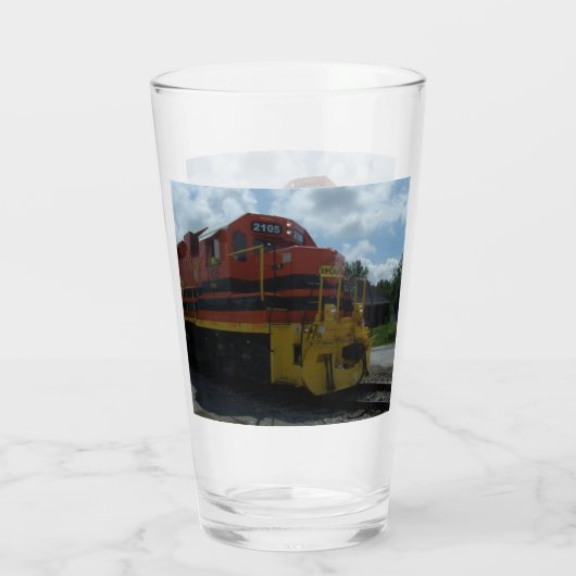 Zug Glas (Rückseite)