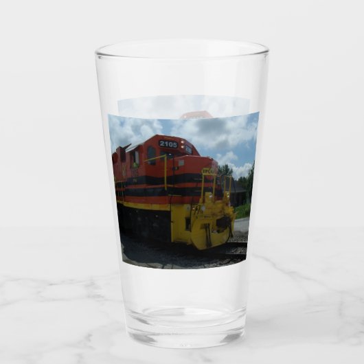 Zug Glas (Vorderseite)