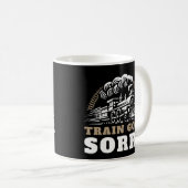 Zug Gone Sorry Coffee Tasse (VorderseiteRechts)