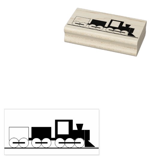 Zug Gummistempel (Stempel)