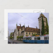 Zug in der Schweiz Postkarte (Vorne/Hinten)
