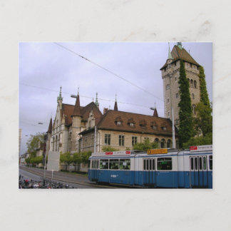 Zug in der Schweiz Postkarte