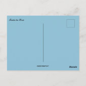 Zug in Peru Postkarte (Rückseite)