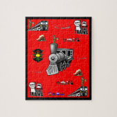 Zug Jigsaw Puzzle (Vertikal)