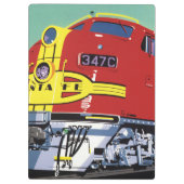 Zug Klemmbrett (Rückseite)