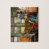 Zug - Kontrollen - Im Signalturm 1940 Puzzle (Vertikal)