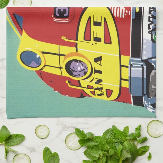 Zug Küchentuch (Gefaltet)