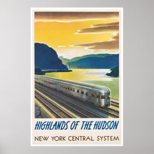 Zug Kunst Lokomotive Poster Eisenbahn Druck Neu