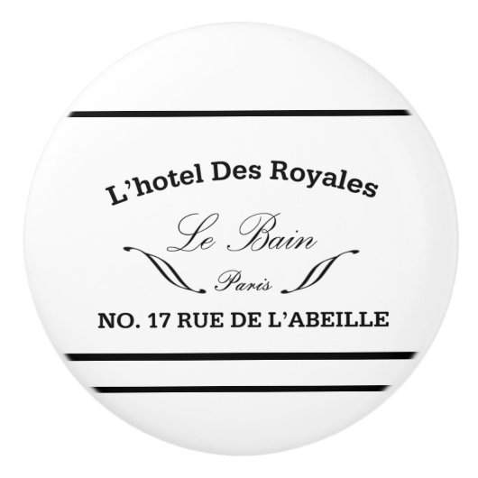 Zug Le Bain Ceramic Keramikknauf (Vorderseite)