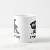 Zug-Leiter Kaffeetasse (Mittel)