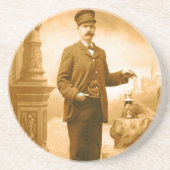 Zug-Leiter-Untersetzer Getränkeuntersetzer (Vorne)