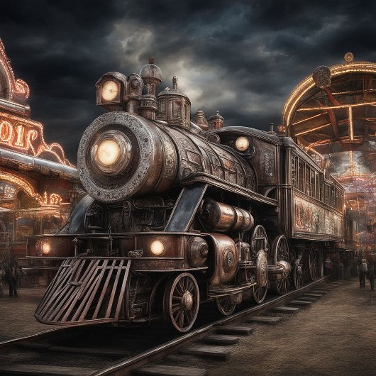 Zug Lokomotive Dampflokomotive Krawatte