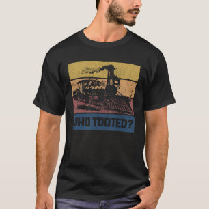 Zug Lokomotive Modell Eisenbahn Vintage Zug T-Shirt