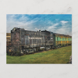 Zug - Lokomotive-Werk Baldwin Postkarte