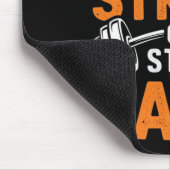 Zug mit Stamm - Fitness Bodybuilding Gewicht Mousepad (Ecke)