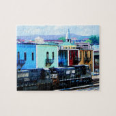 Zug mit zwei Lokomotiven Roanoke, VA Puzzle (Horizontal)