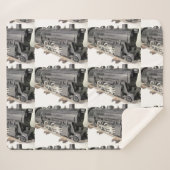 Zug Motor Mittlere Sherpa Blanket Sherpadecke (Vorderseite (Horizontal))