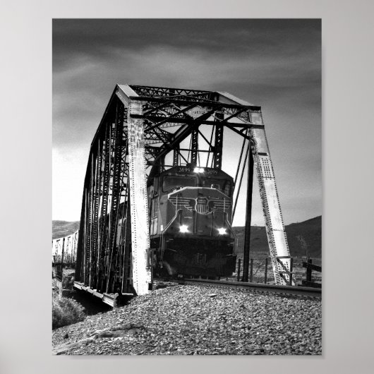 Zug_Nein_Frame Poster (Vorne)