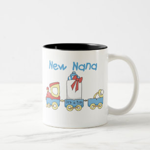 Zug neue Nana ist es ein Junge Zweifarbige Tasse