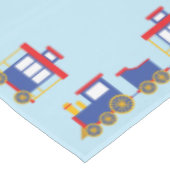 Zug Niedlich Choo-Choo 1. Geburtstag Party Thema Tischdecke (Schrägansicht)