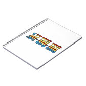 Zug Notizblock (Linke Seite)