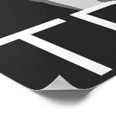 Zug Nr. 5 (Platz) Poster (Ecke)