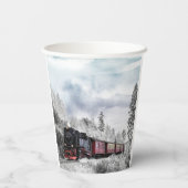 Zug Pappbecher (Rückseite)