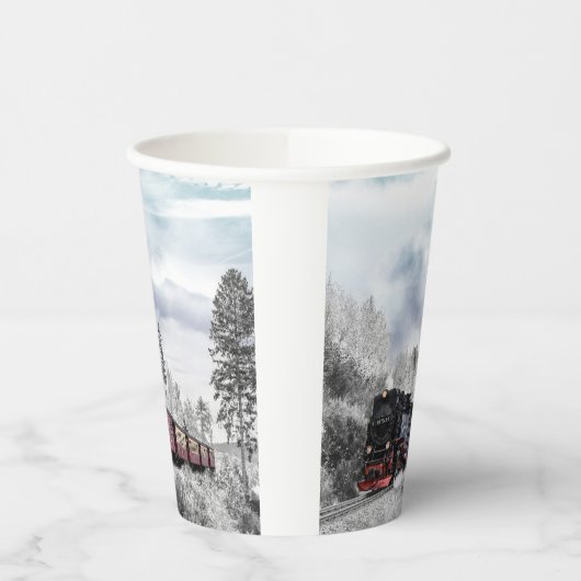 Zug Pappbecher (Links)