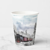 Zug Pappbecher (Vorderseite)