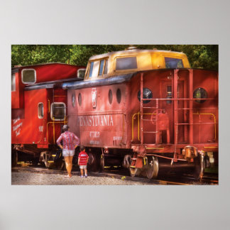 Zug - Pennsylvania, nördliche Region Caboose, 477 Poster