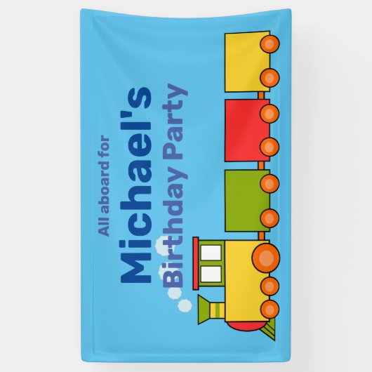 Zug Personalisiert Banner (Vertikal)