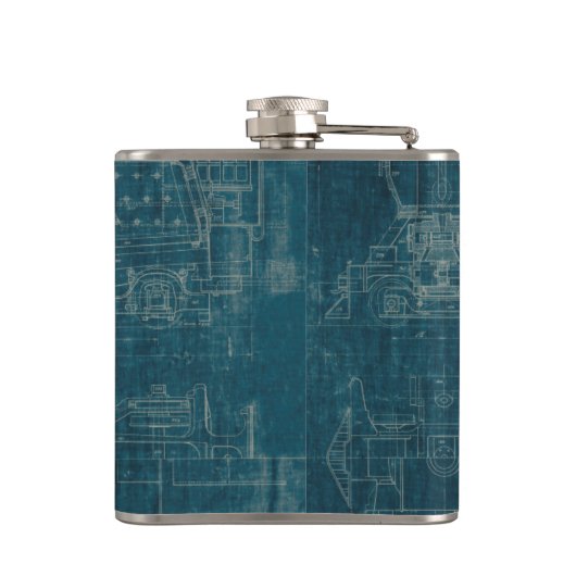 Zug-Plan I Flachmann (Rückseite)