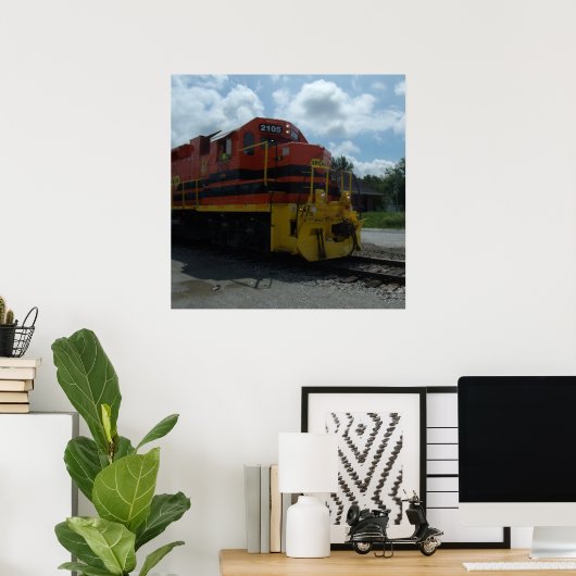 Zug Poster (Heimbüro)