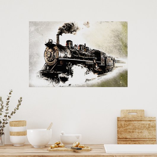 Zug! Poster (Küche)