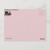 Zug Postkarte (Rückseite)