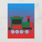 Zug Postkarte (Vorderseite)
