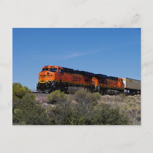 Zug Postkarte (Vorderseite)