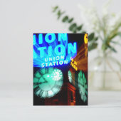 Zug Postkarte (Stehend Vorderseite)