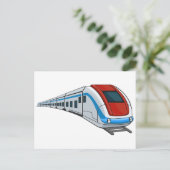 Zug Postkarte (Stehend Vorderseite)