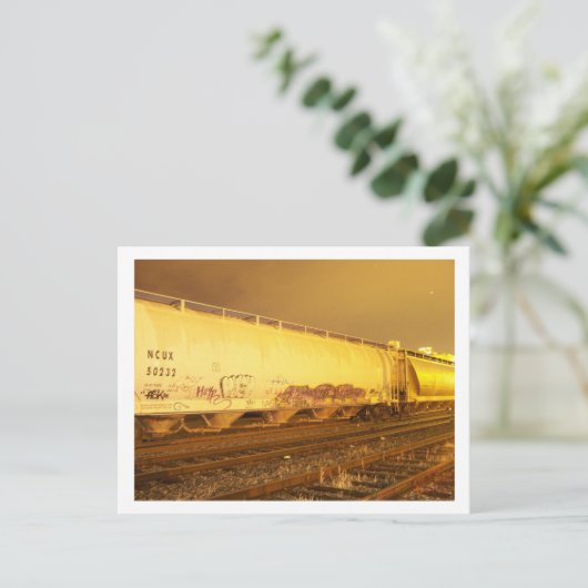 Zug Postkarte (Stehend Vorderseite)