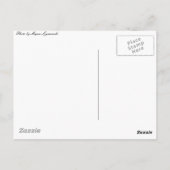 Zug Postkarte (Rückseite)