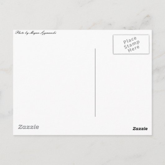 Zug Postkarte (Rückseite)