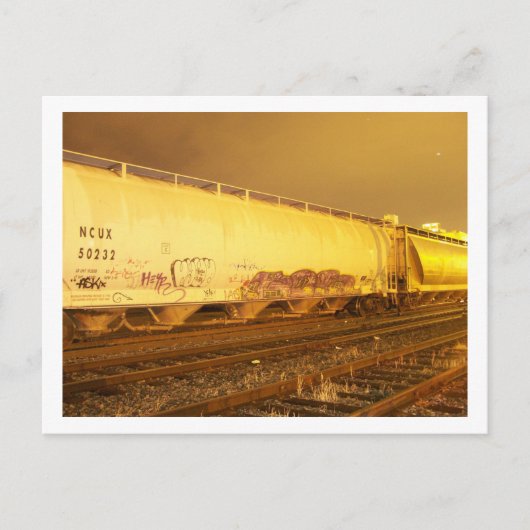 Zug Postkarte (Vorderseite)