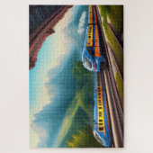 Zug-Puzzle Puzzle (Vertikal)
